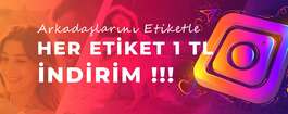 Her Etiket 1 TL İndirim