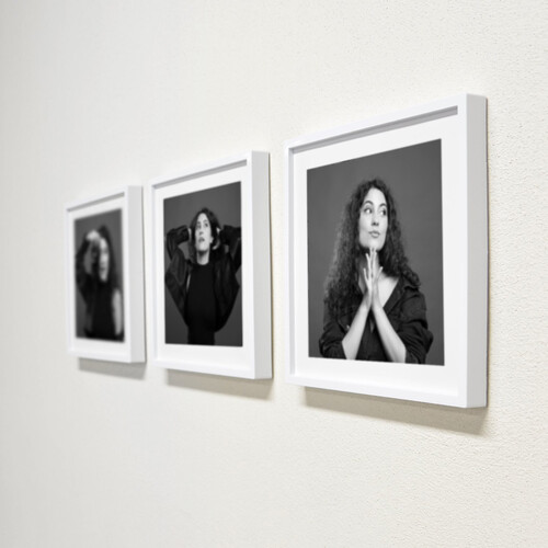 20X20 Sök Tak Kare Çerçeve Beyaz