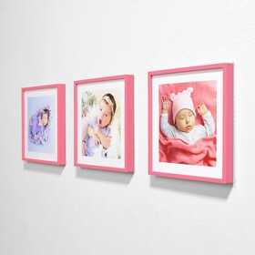 Sök Tak Kare Çerçeve Pembe 21X21